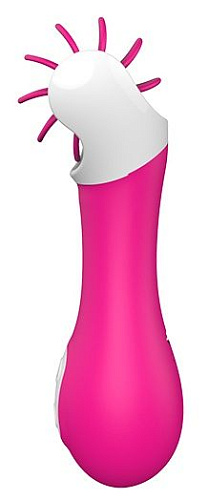 Розовый клиторальный стимулятор Dream Toys WHEEL OF FORTUNE 21597