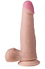 Телесный фаллоимитатор из неосикн на присоске LOVETOY (А-Полимер) 811600 (18,5 см)