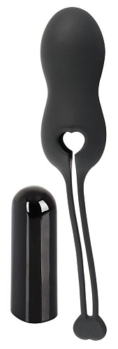 Чёрная вибропуля со сменными насадками Orion Vibro-bullet with Remote Control 05938420000