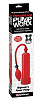 Красная вакуумная помпа Pipedream Beginners Power Pump PD3260-15