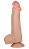 Телесный фаллоимитатор-реалистик с присоской Сумерки богов №26 201-26 BX DD (19,5 см)