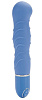 Нежно-голубой гнущийся вибратор California Exotic Novelties Silicone Pleasure Bendie Ripple G s SE-0868-65-3 (17,3 см)