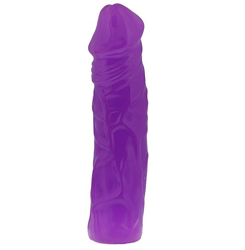 Фиолетовый фаллоимитатор без мошонки NMC JELLY BENDERS THE COCK FIGHTER 8 110335 (20,2 см)