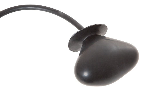 Чёрный латексный кляп для рта с функцией расширения Orion Latex Gag 2920018 1001