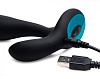 Чёрный массажёр простаты XR Brands Pro-Bend Bendable Prostate Vibrator AG252
