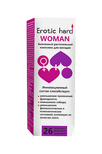 Женский биогенный концентрат для повышения либидо Erotic Hard Woman 5003Eh
