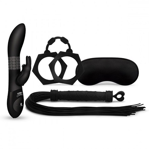 Игровой набор в чёрном цвете The Rabbit Company S&amp;M BONDAGE TRC-SET-001