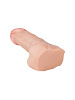 Реалистичный фаллоимитатор телесного цвета Сумерки богов «Цезарь» 2500-00 BX DD (23 см)