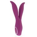Фиолетовый сплит-вибратор Tonga NAGHI NO.3 530003 (18,5 см)