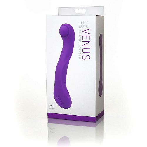 Фиолетовый вибратор для стимуляции точки G Topco Sales Venus 1600698 (20,3 см)