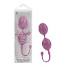 Розовые каплевидные вагинальные шарики California Exotic Novelties L amour Premium Weighted Pleasure System SE-4649-04-3