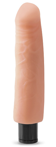 Реалистичный вибромассажёр телесного цвета Pipedream Real Feel Lifelike Toyz №10 PD1370-21 (26 см)