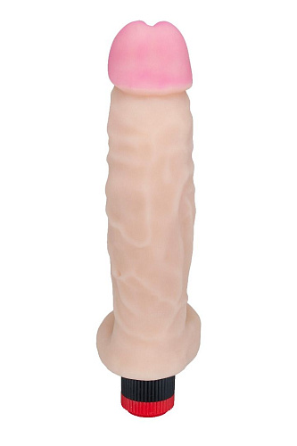 Большой вибратор-реалистик телесного цвета LOVETOY (А-Полимер) LOVETOY 805600