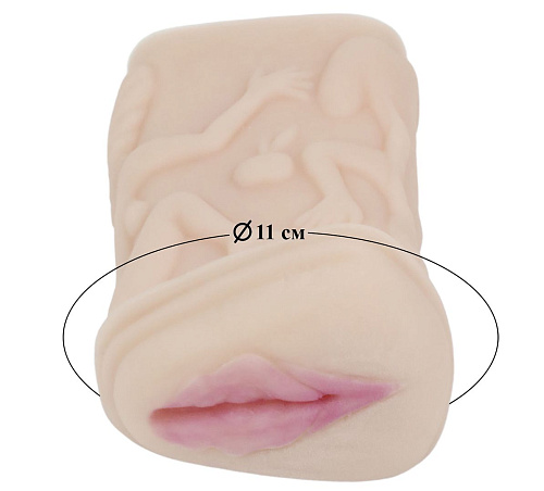 Телесный мастурбатор-вагина из киберкожи LOVETOY (А-Полимер) 652203