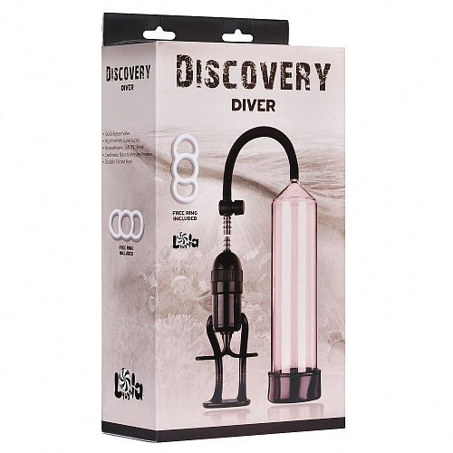 Прозрачная вакуумная помпа Lola toys Discovery Diver 6901-00Lola