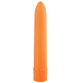 Оранжевый классический вибромассажёр Dream Toys BASICX MULTISPEED VIBRATOR ORANGE 7INCH 20655 (18 см)