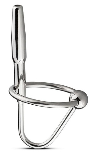 Серебристый уретральный стимулятор EDC Wholesale Sperm Stopper SIN008