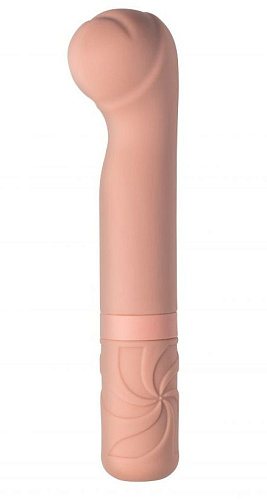 Бежевый мини-вибратор Lola toys Rocky’s Fairy Mallet 9601-02lola (14,7 см)