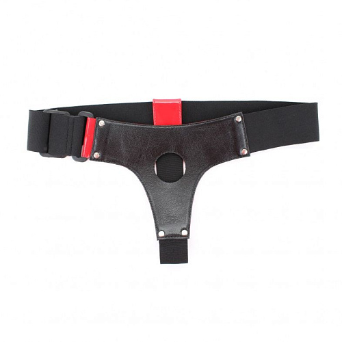 Красные лаковые трусики для насадок БДСМ арсенал 52003ars