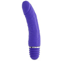 Фиолетовый вибратор Dream Toys PURRFECT SILICONE VIBRATOR 6INCH PURPLE 20886