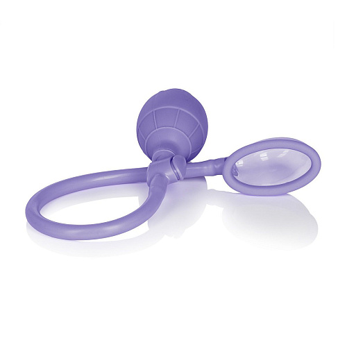 Фиолетовая помпа для клитора California Exotic Novelties Mini Silicone Clitoral Pump SE-0623-91-3
