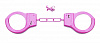 Розовые металлические наручники Shots Media BV SHOTS TOYS Pink SHT347PNK