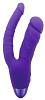 Фиолетовый двойной вибратор Howells INDULGENCE Rechargeable Insatiable Desire 174217pur (21 см)