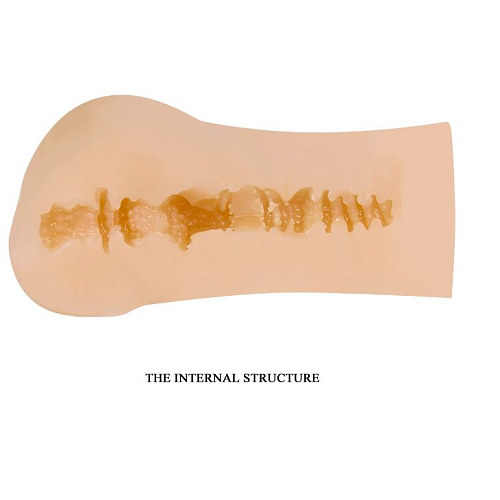 Телесный мастурбатор Baile Modesty BM-009219U