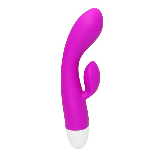 Лиловый вибростимулятор Baile Eli BI-241025 (18 см)