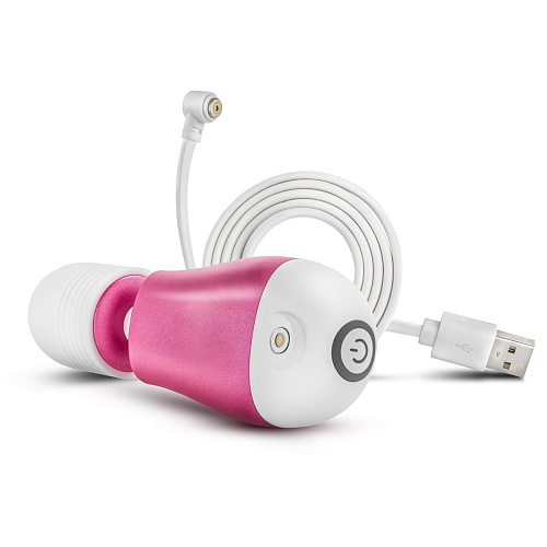 Розовый жезловый мини-вибратор Blush Novelties Noje W2 Rose BL-76220
