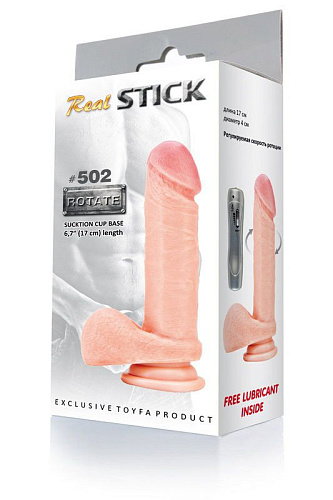 Телесный ротатор ToyFa RealStick #502 965002 (17 см)
