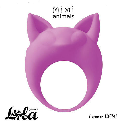 Фиолетовое эрекционное кольцо Lola toys Lemur Remi 7000-15lola