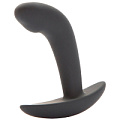 Анальная пробка серого цвета Fifty Shades of Grey Driven by Desire Silicone Butt Plug FS-59961 (9 см)