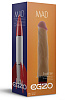 Реалистичный мультискоростной вибратор без мошонки EGZO Mad Rocket VNS005 (21 см)
