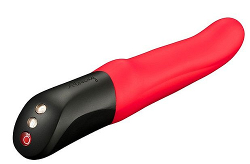 Красный вибромассажёр с 10 режимами вибрации A-LOVING SIRIUS 2030S-3 (23,7 см)