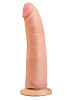 Телесный фаллоимитатор на присоске из реалистичного материала LOVETOY (А-Полимер) 810603 (18 см)