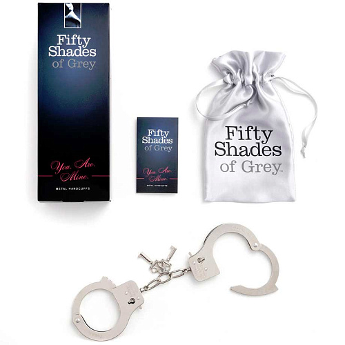Металлические наручники Fifty Shades of Grey Metal Handcuffs FS-40176