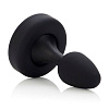 Чёрный анальный плаг с 10 функциями California Exotic Novelties FLEXI RISQUE SE-0393-25-2 (11 см)