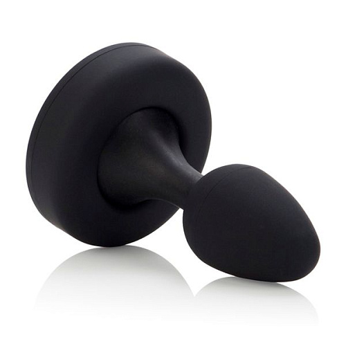 Чёрный анальный плаг с 10 функциями California Exotic Novelties FLEXI RISQUE SE-0393-25-2 (11 см)