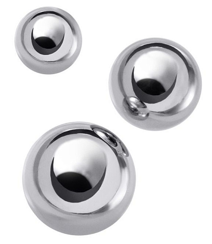 Набор металлических вагинальных шариков ToyFa 715012