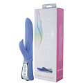 Голубой вибратор Vibe Therapy EXHILARATION C02B5S024-B5 (23,5 см)