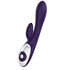 Фиолетовый вибратор с клиторальным стимулятором Nalone Rhythm X2 VS-VR42 (21,6 см)