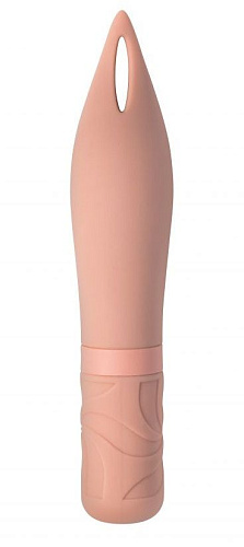 Бежевый мини-вибратор Lola toys Airy’s Mystery Arrow 9602-02lola (15,2 см)