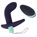 Тёмно-фиолетовый вибростимулятор простаты с пультом ДУ Orion Remote Controlled Prostate Plug 05952920000