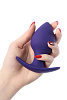 Фиолетовая анальная втулка ToyFa Glob 357003 (8 см)
