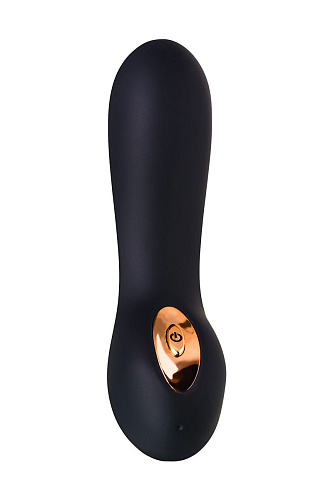 Чёрный вибратор для стимуляции точки G WANAME Cascade 481005 (15 см)