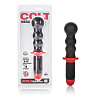 Большой анальный чёрный с красным вибромассажёр California Exotic Novelties COLT Mega SE-6906-20-2 (26 см)