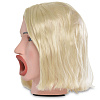 Мастурбатор-голова телесного цвета Pipedream Hot Water Face Fucker! Blonde RD183