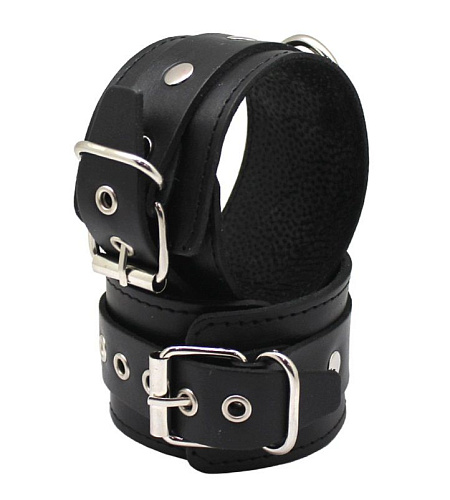 Чёрные узкие наручи Подиум Р219