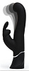 Чёрный вибратор-кролик Happy Rabbit G-Spot Stroking Vibrator 79368 (24,2 см)